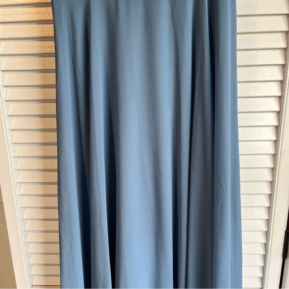 Lulus Kadence Slate Blue Chiffon Maxi Dress - Picture 8 of 16